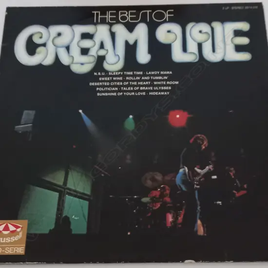 Cream (2), The Best Of Cream Live, (Double Album)